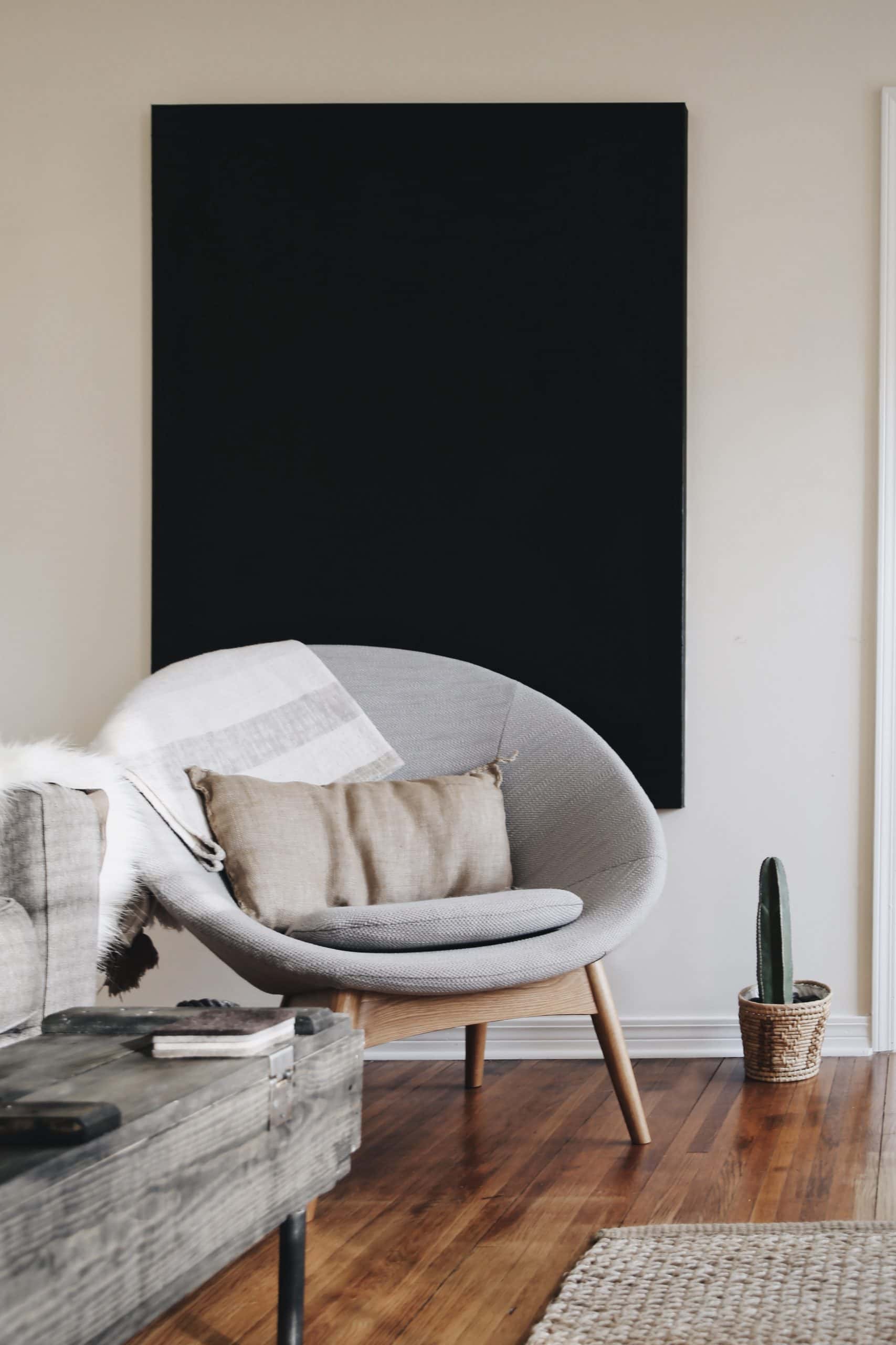 black-and-white palette