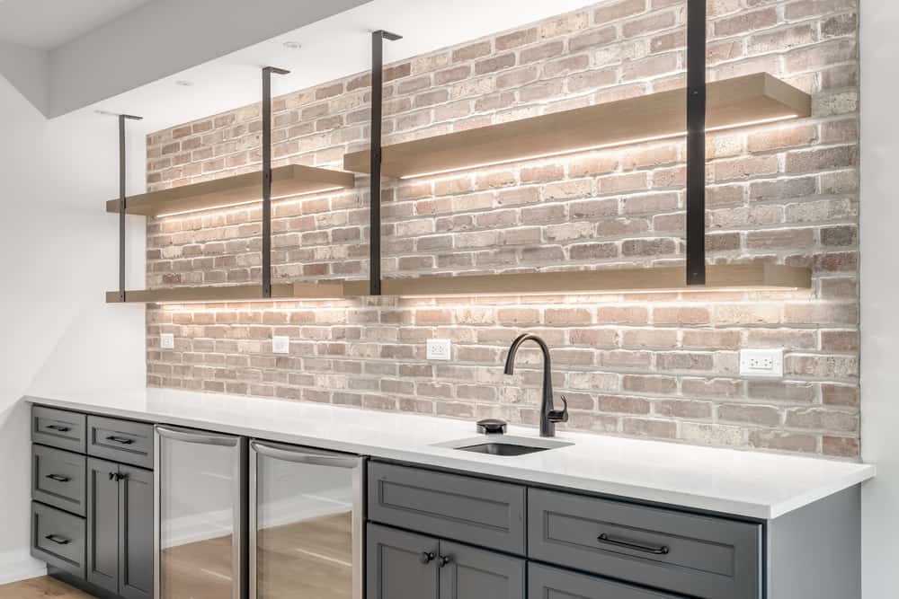 Classic stone tile for kitchen countertops