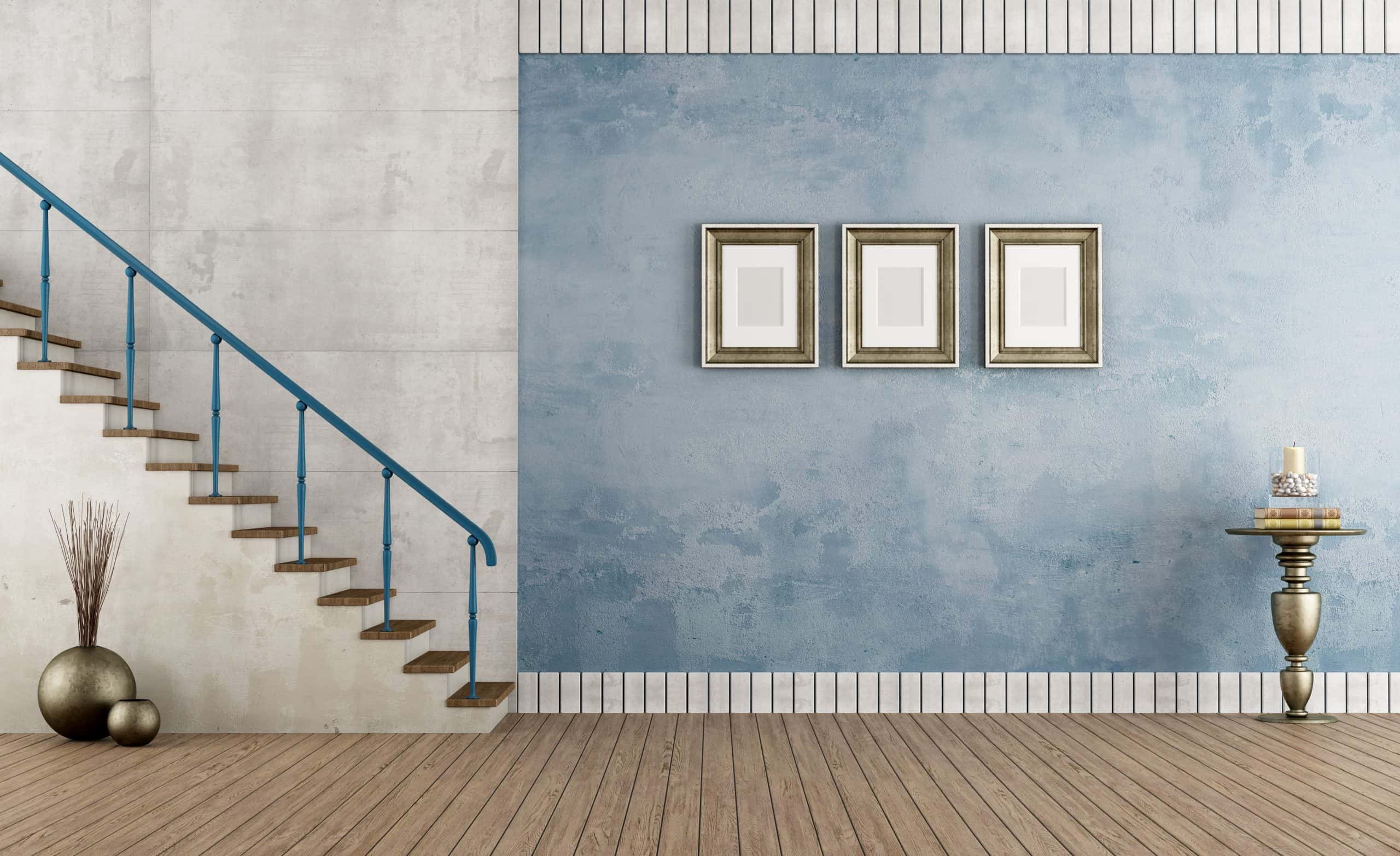 stairway wall
