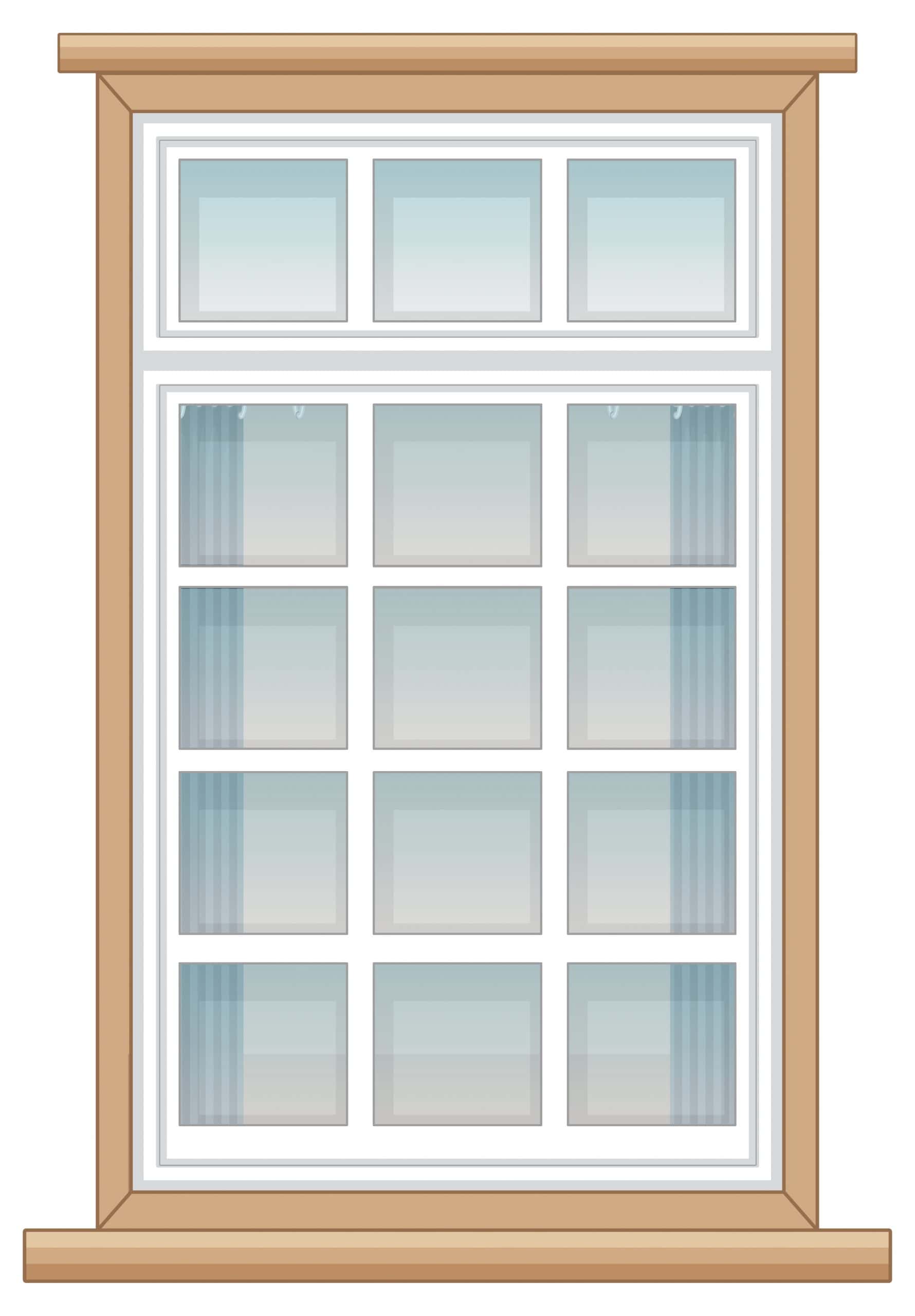 single sash window