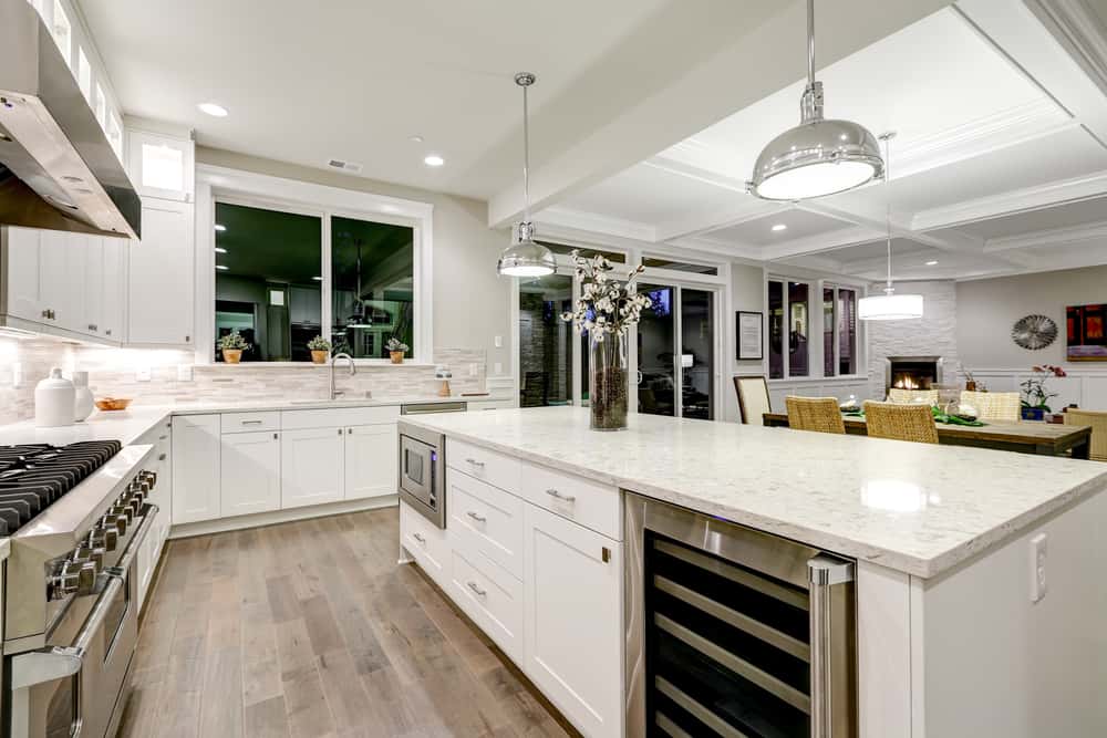 white granite for home