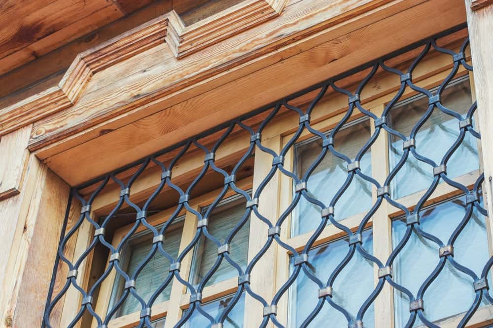 aluminum welded window grills