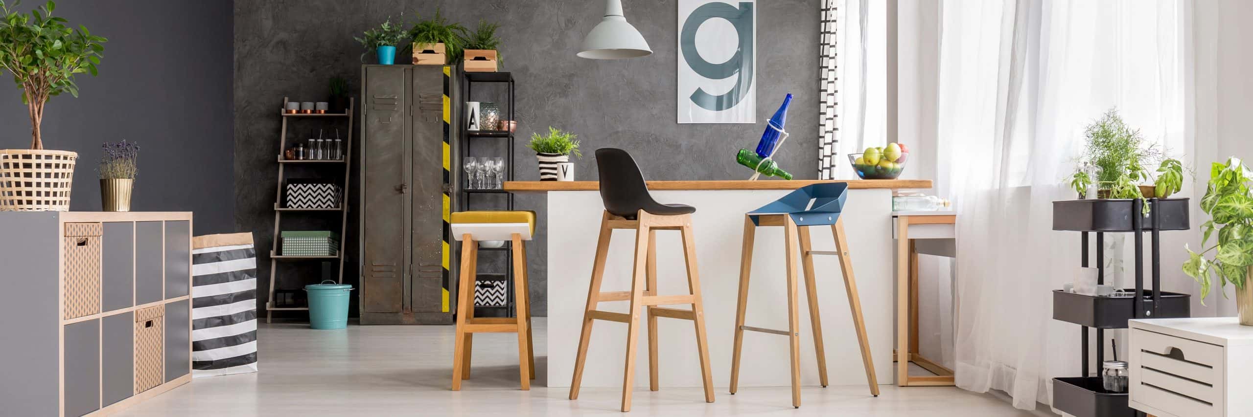contemporary bar units