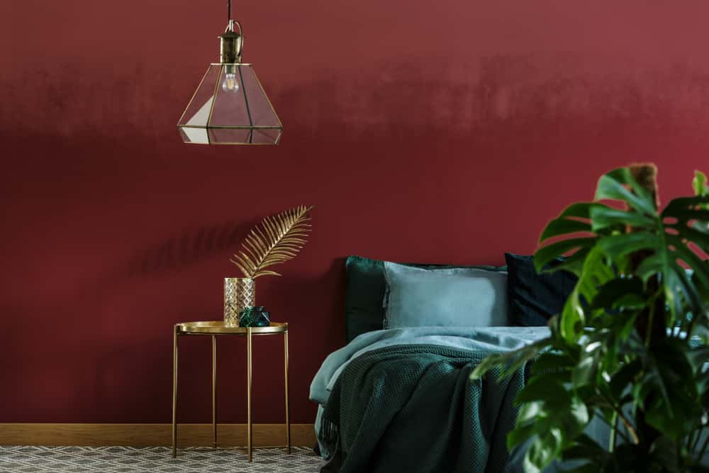 layering colors in bedroom