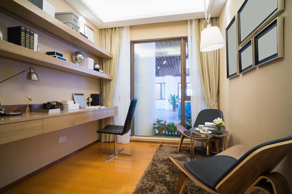 simple study room ideas.