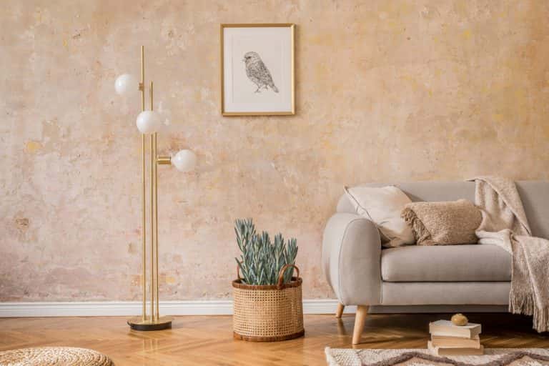 earthy tone colours for setting room
