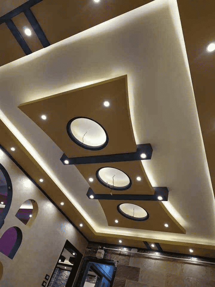pop design for a luxurious hall