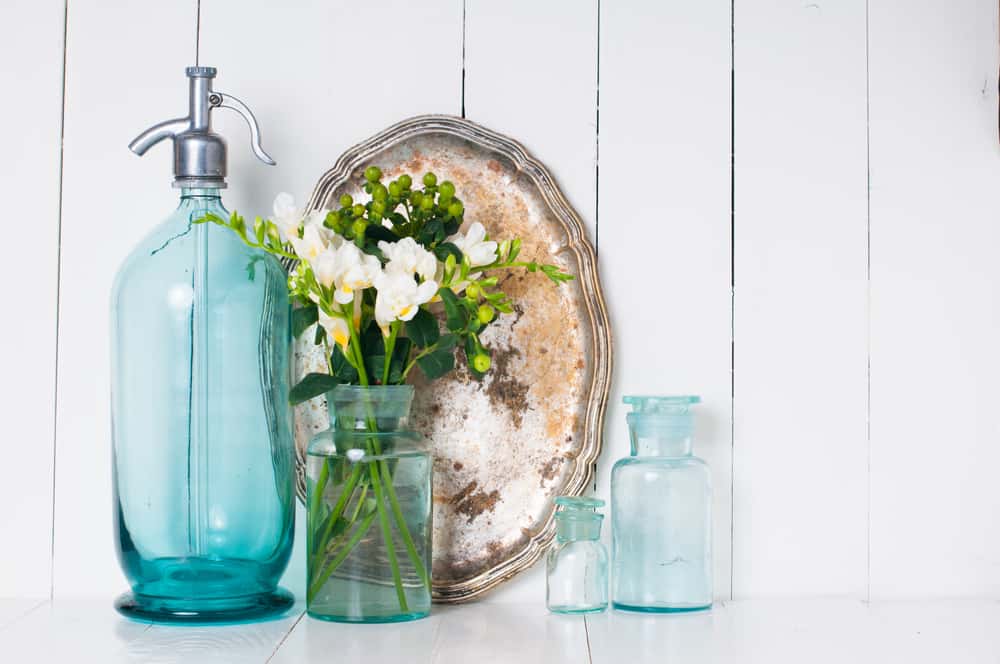 teal colour home decor items