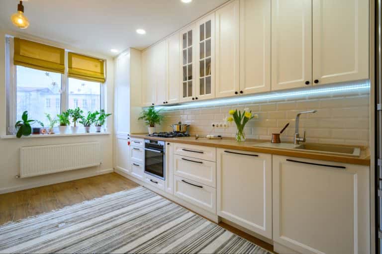 simple kitchen window design