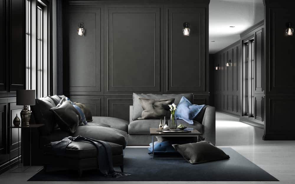 vibrant blacks colour combination