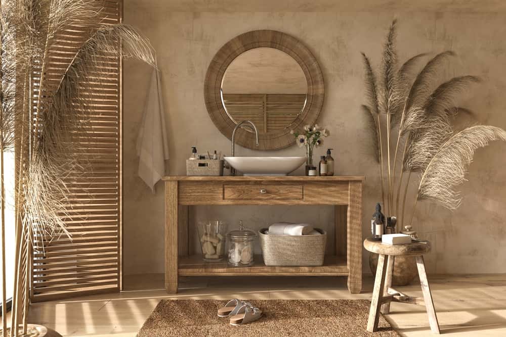 unique mirrors for boho decor