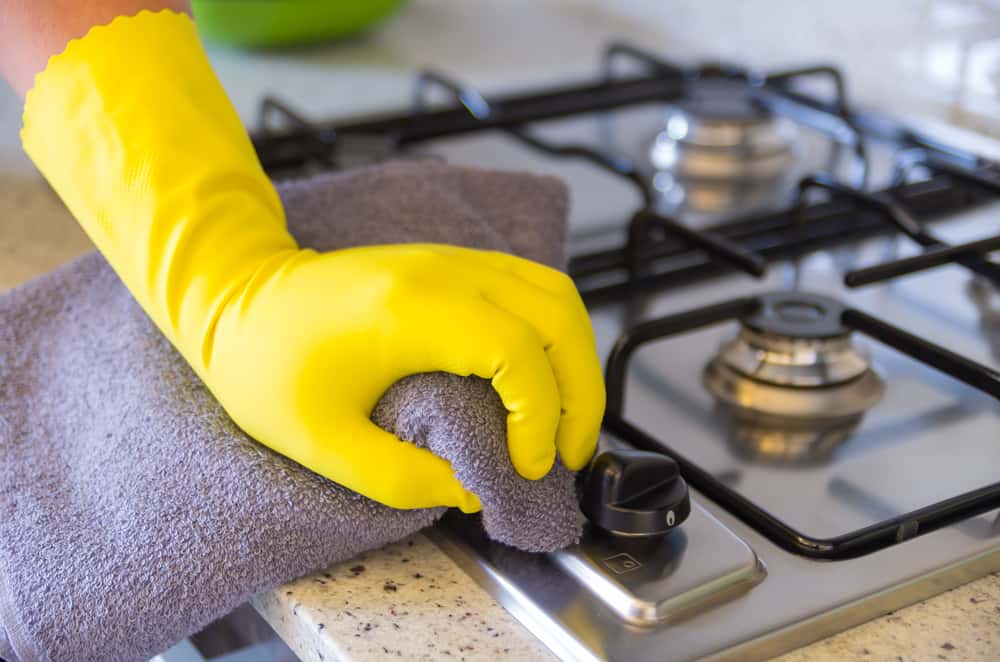 Cleaning the Kitchen