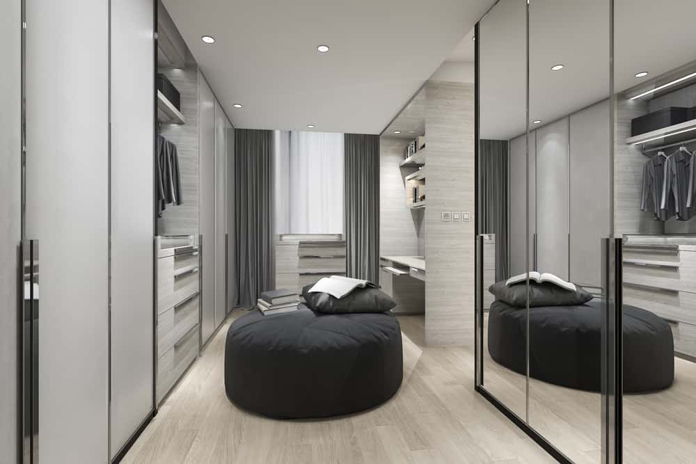 large mirror