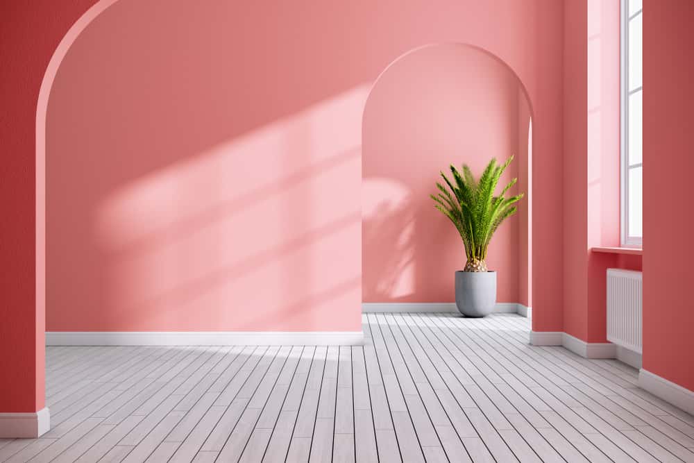baby pink bedroom