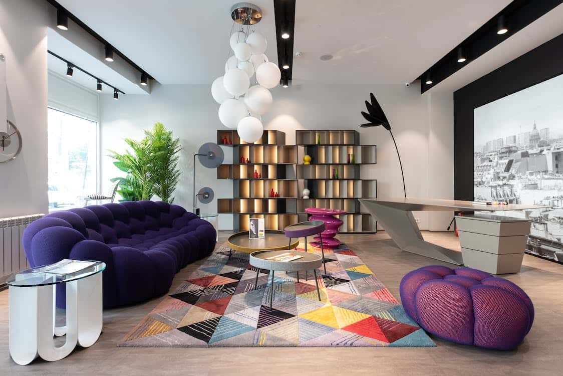 create a focal point with fabric