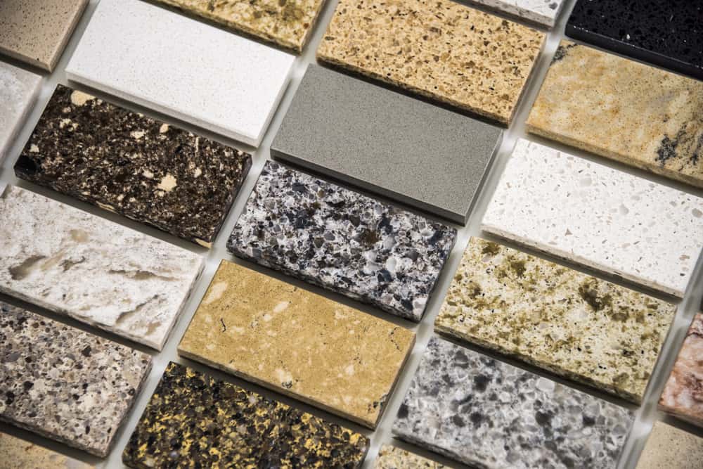 Granite Tiles Design for Kitchen and Modular Platform Countertops 