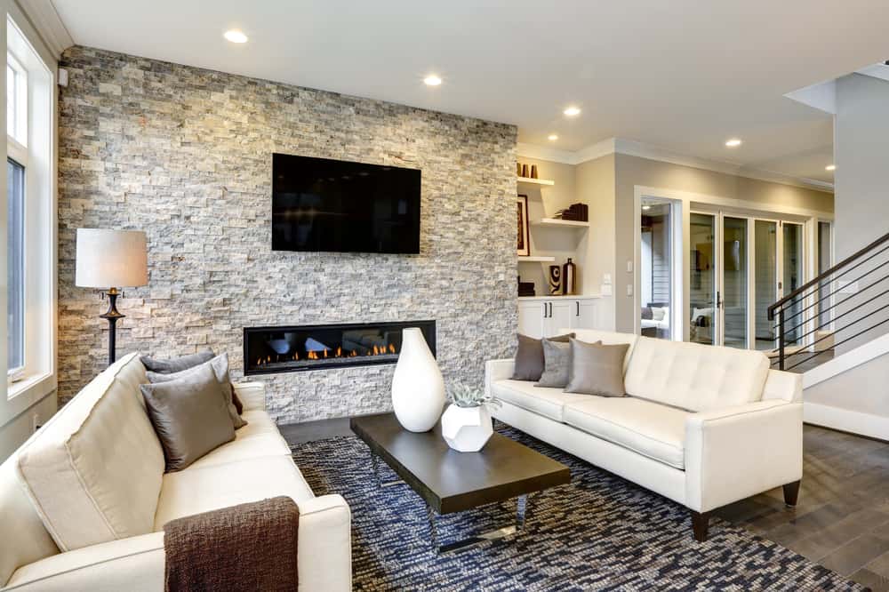 Ledgestone Statement Wall