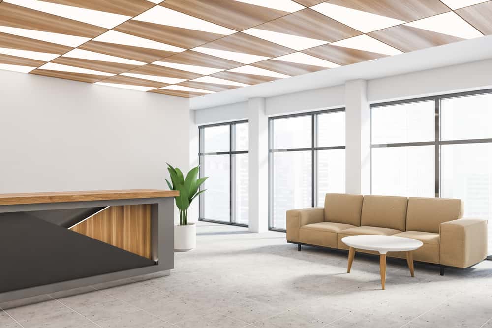 patterned ceiling design