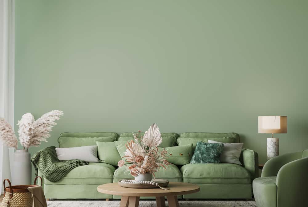 monchromatic sofa pillow