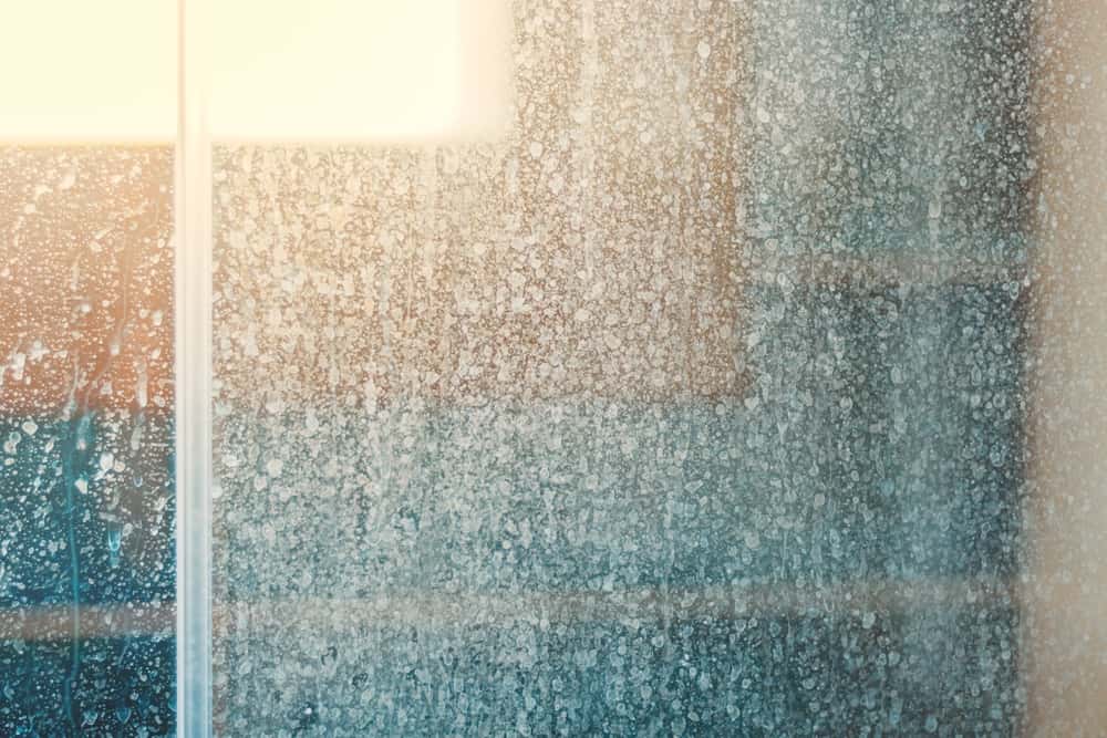cleaning shower cubicals 