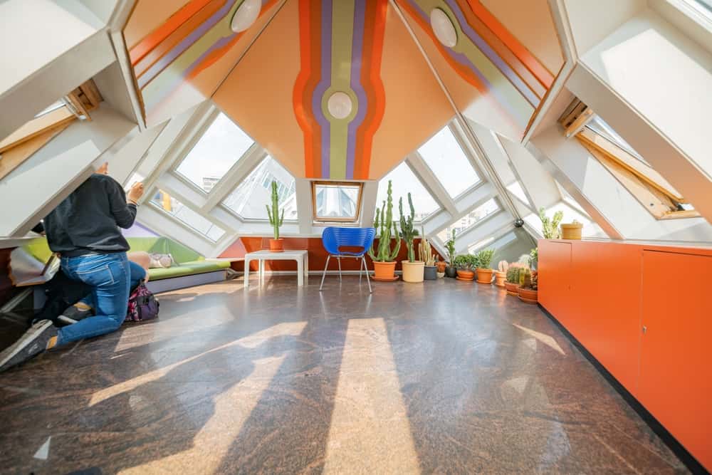 colourful ceiling