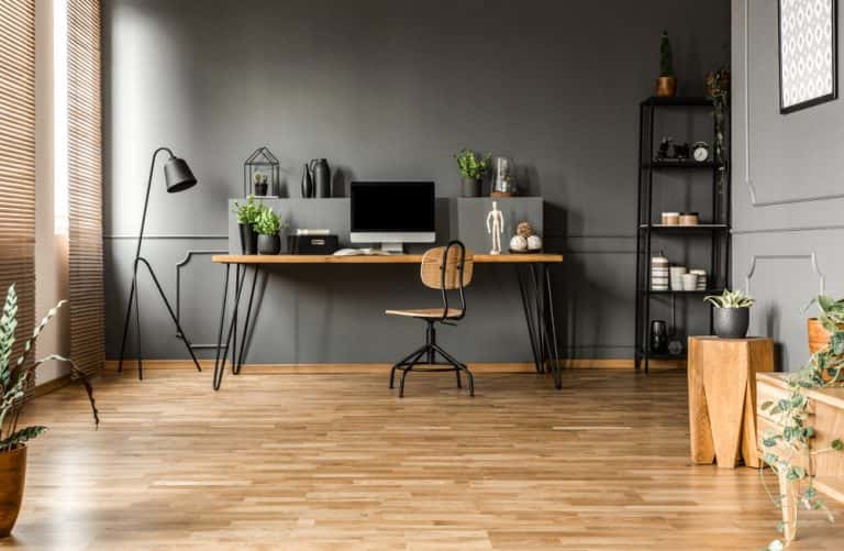 wall study table design