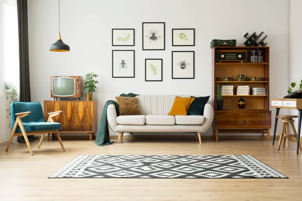 bold colours and patterns interior