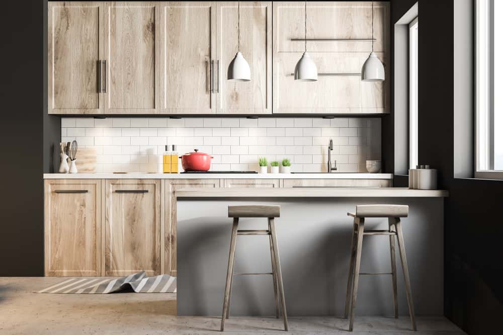 clean lines in scandinavian kitchen design