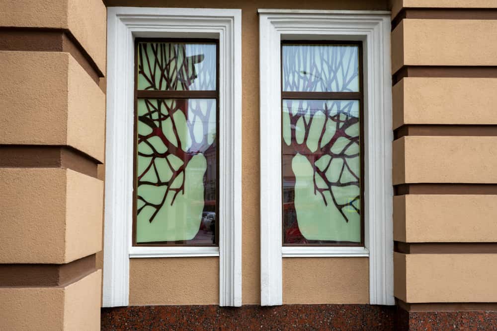 graphical glass painting designs for window