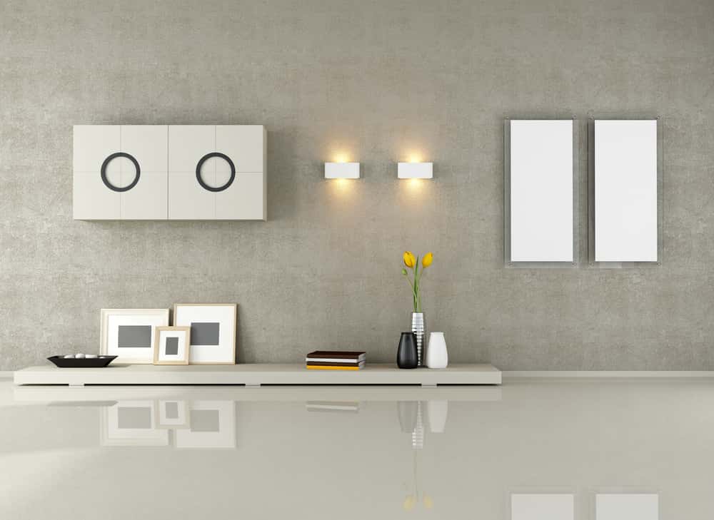 home interior without furniture