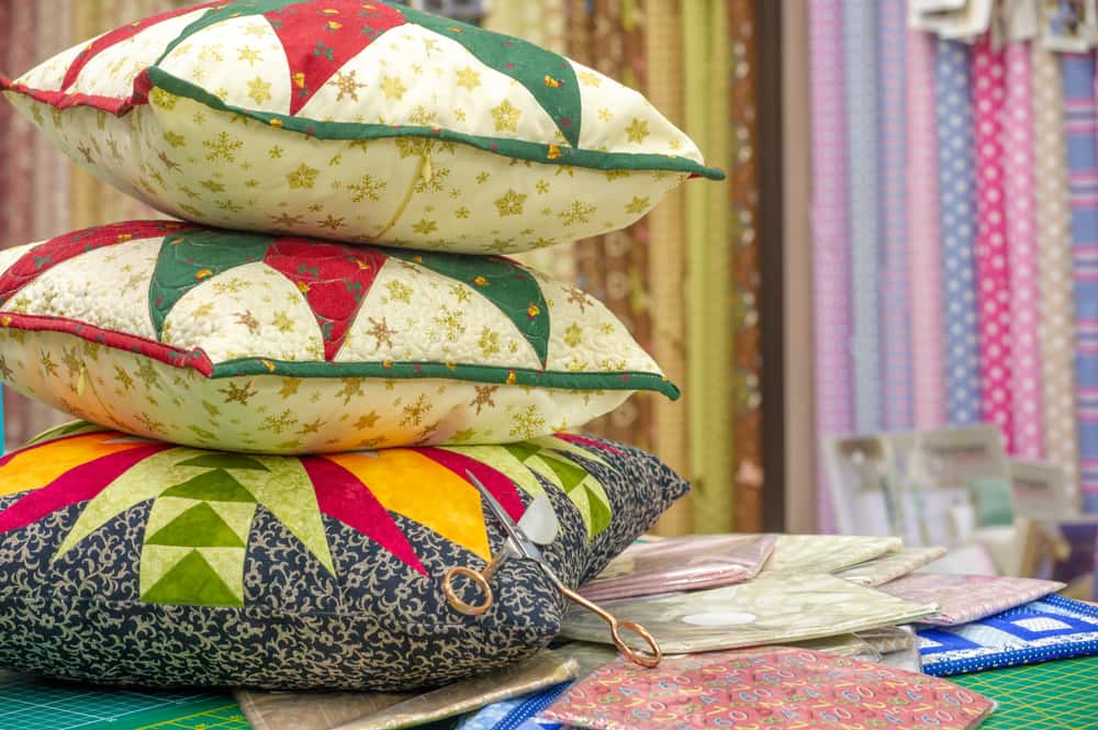 patchwork cushions