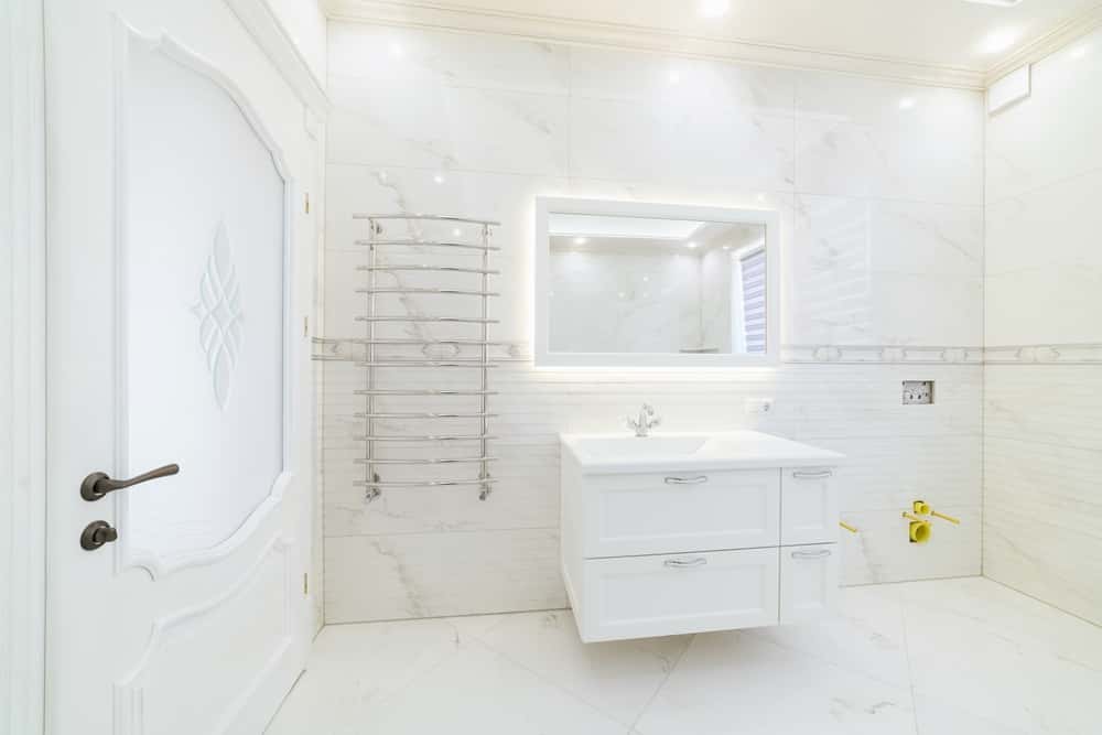colonial style bathroom door
