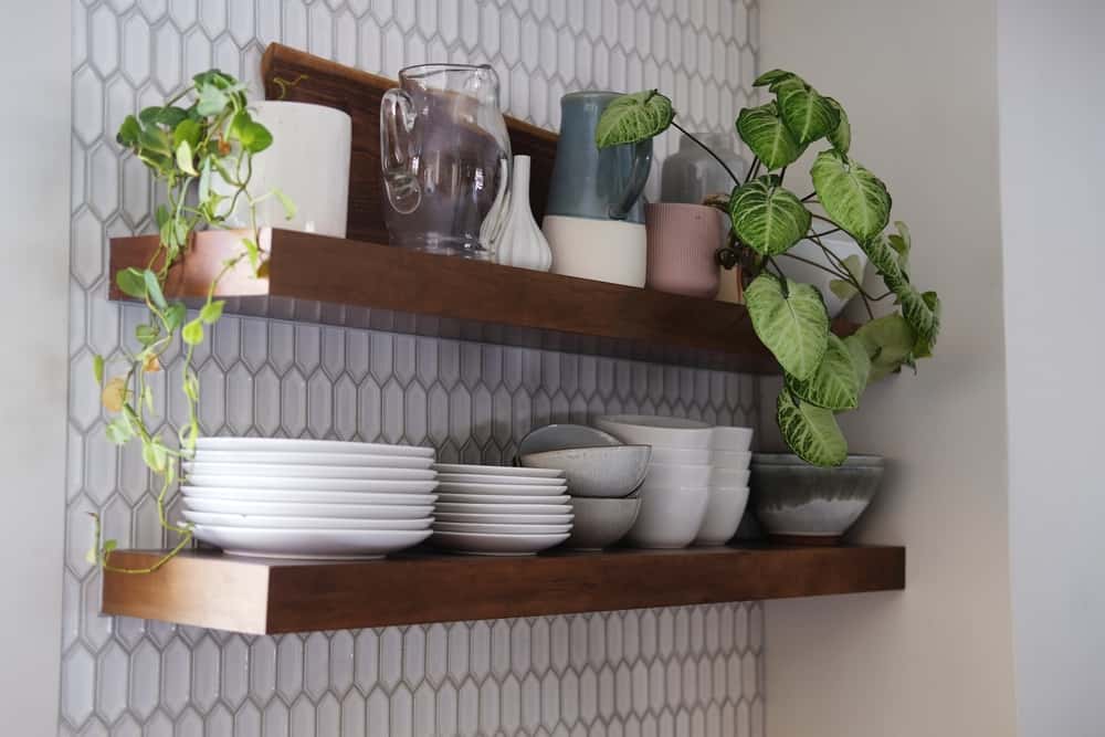 floating shelves