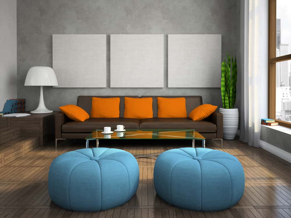 interior inspired from rainbow