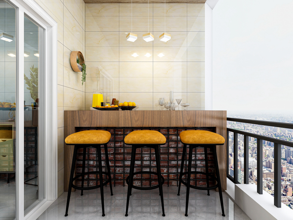 balcony bar ideas