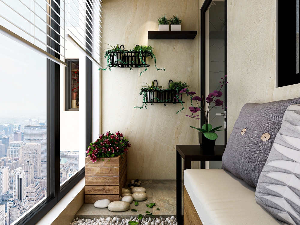 balcony wall ideas