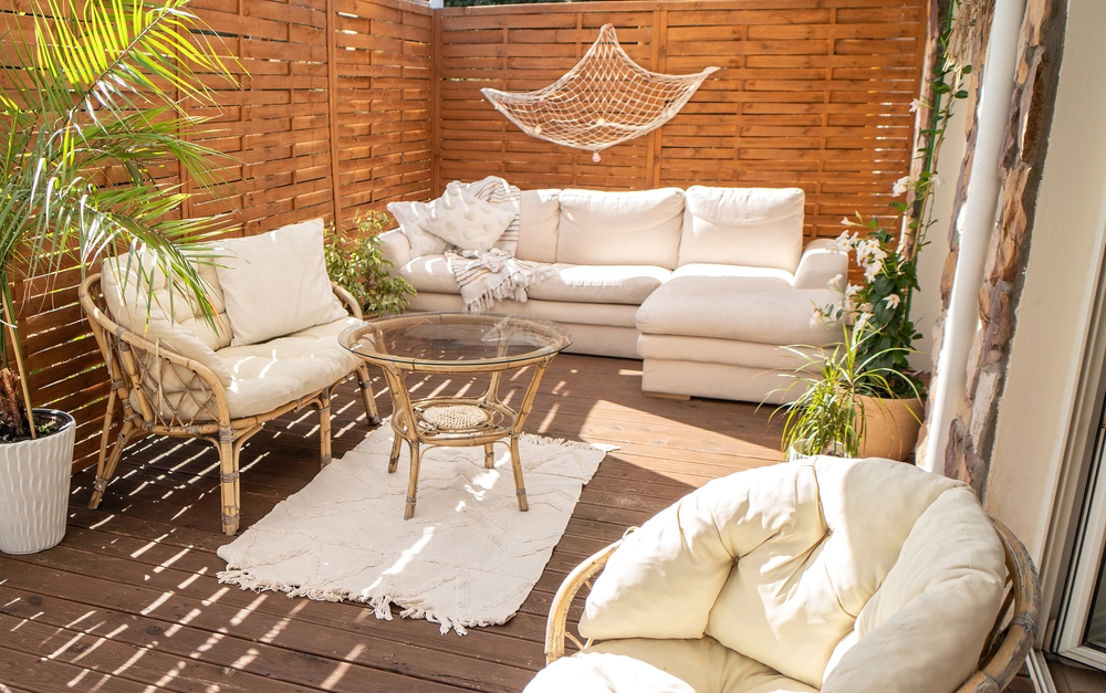 boho style balcony