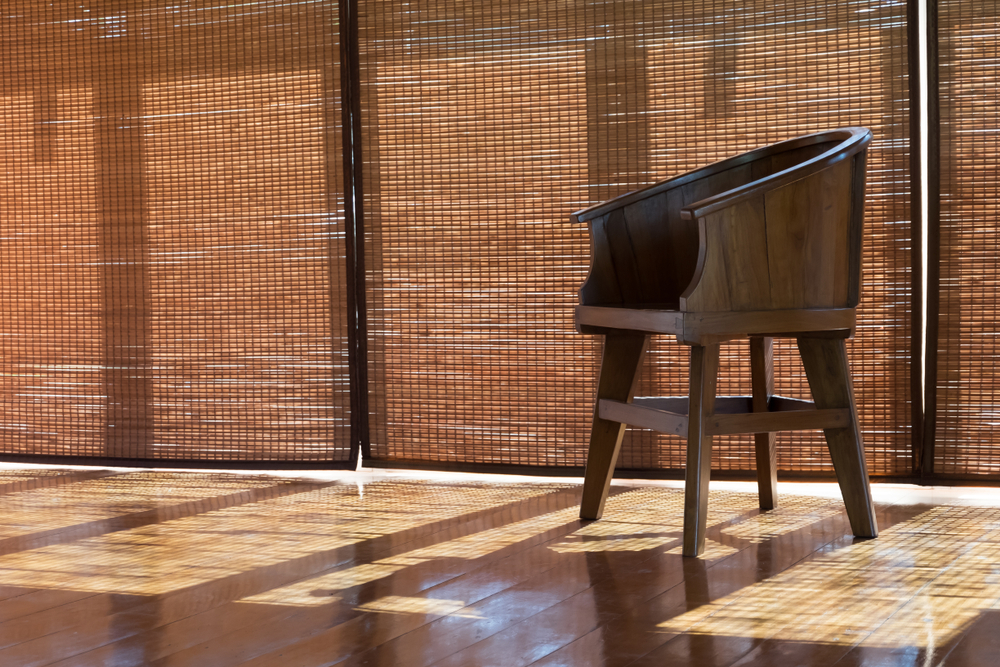 Bamboo blinds