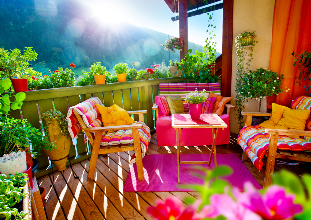decorate your balcony