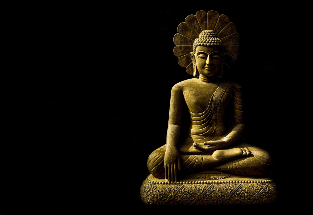 Buddha Calling the Earth Goddess