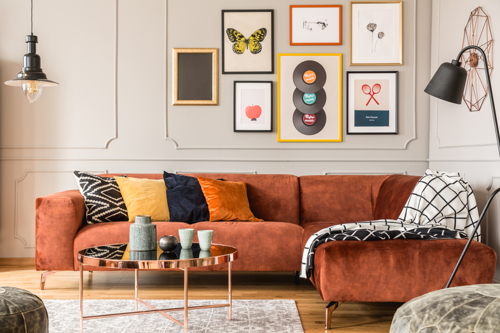 Curated interiors look