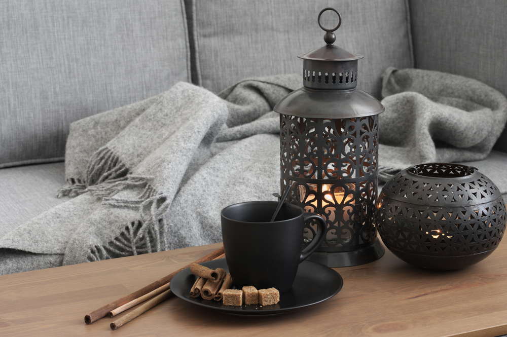 classic black metal lamps
