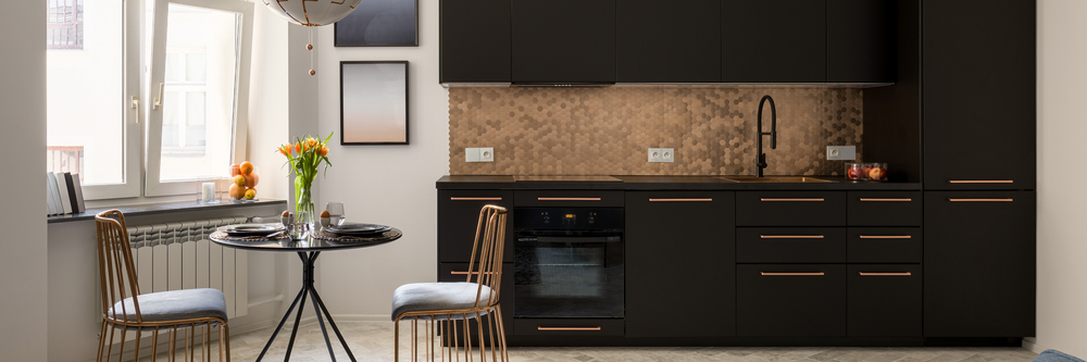 copper backsplash