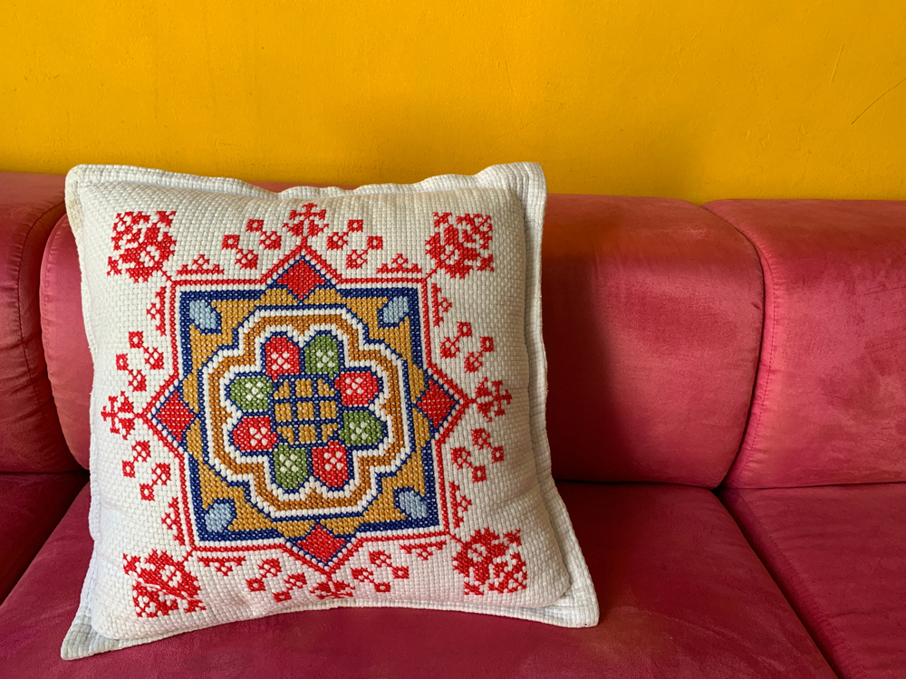 intricate art of cross stitch