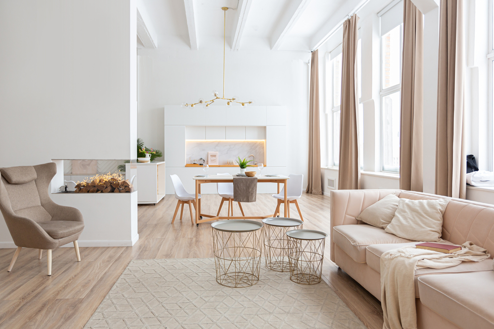 Minimal Scandinavian Style Room