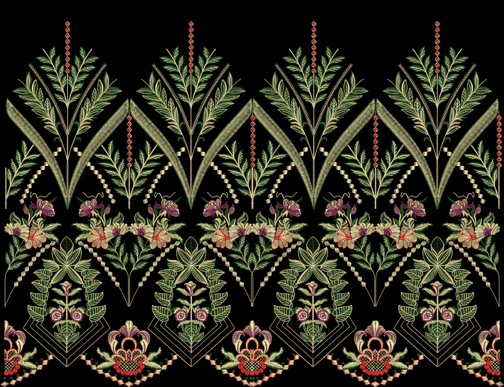 Floral fabrics