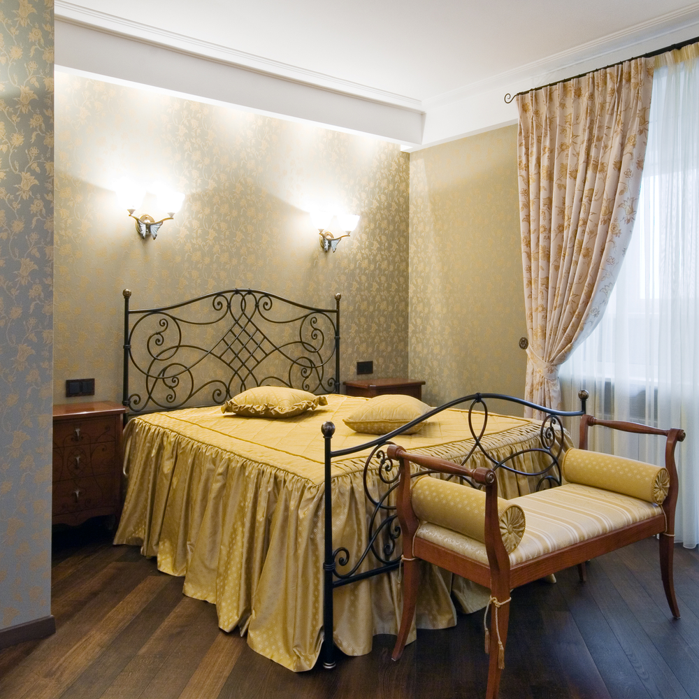 Gilded upholstery