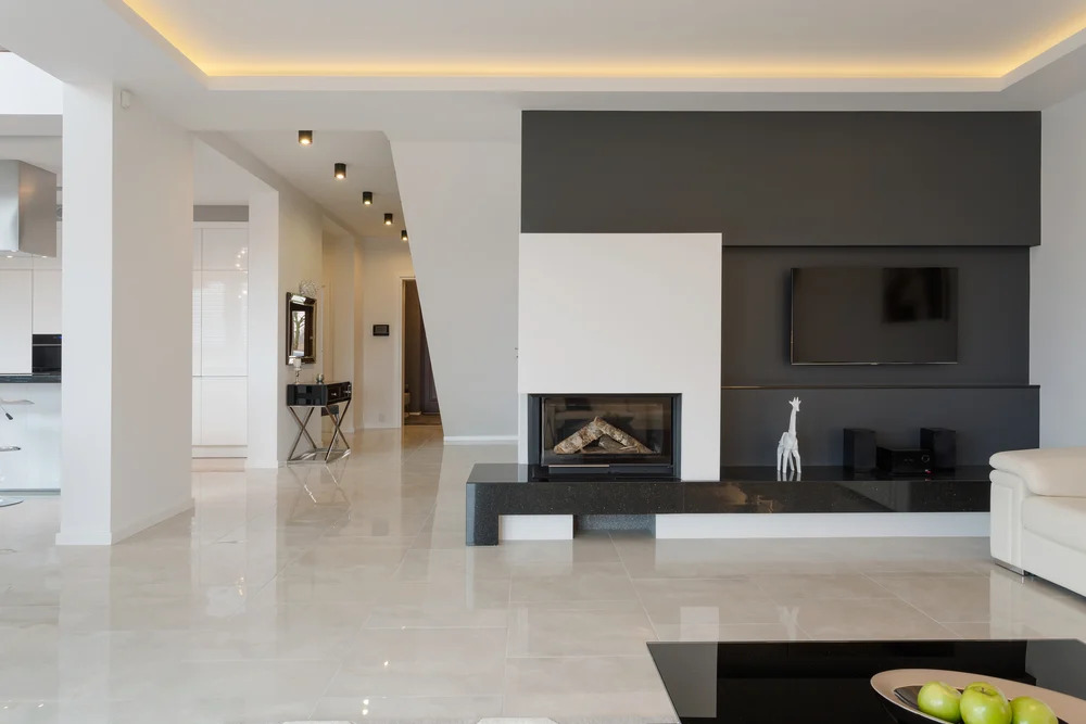 Stylish interior design for home cost with minimalist tones