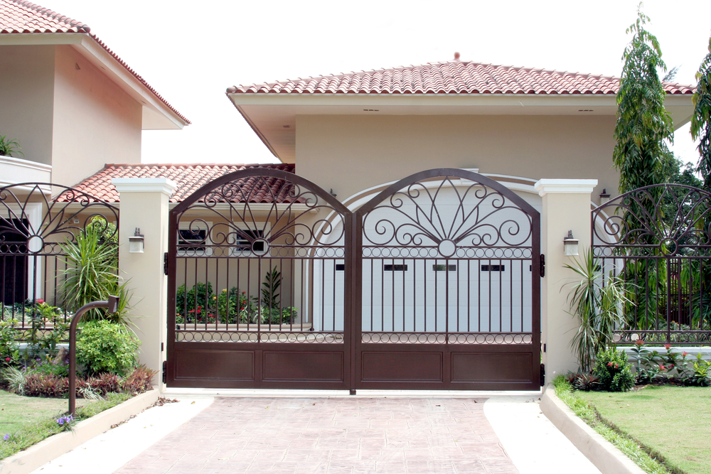 whorls and arches front gate