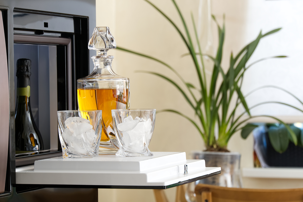 mini bar at home